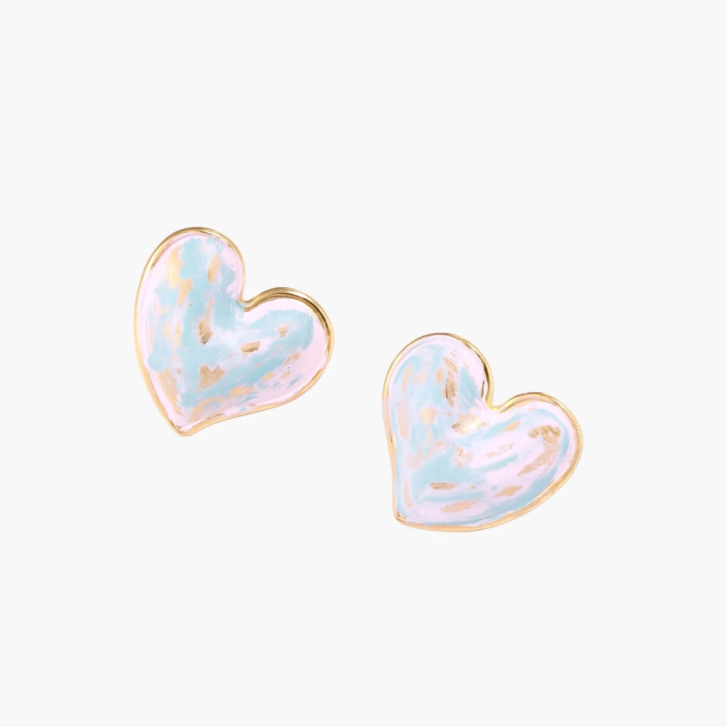 Dreamy Heart Studs