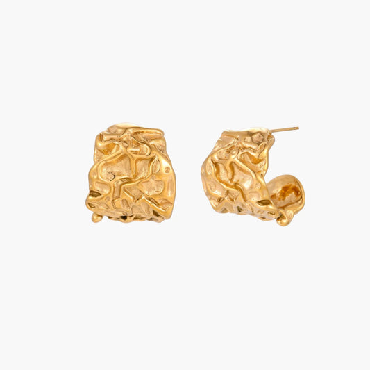 Molten Gold Hoops