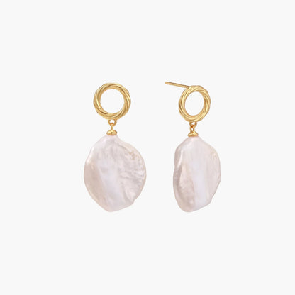 Pearl Glow Drop Earrings