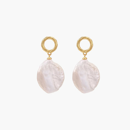Pearl Glow Drop Earrings
